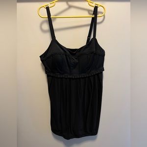 Black Lulu lemon tank